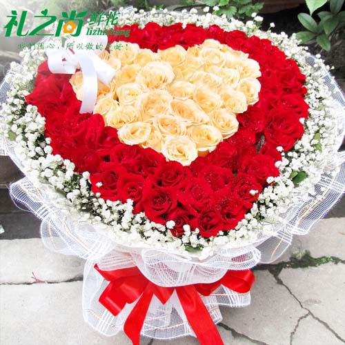 99朵红玫瑰花鲜花速递全国北京南京广州花店送花成都苏州上海天津